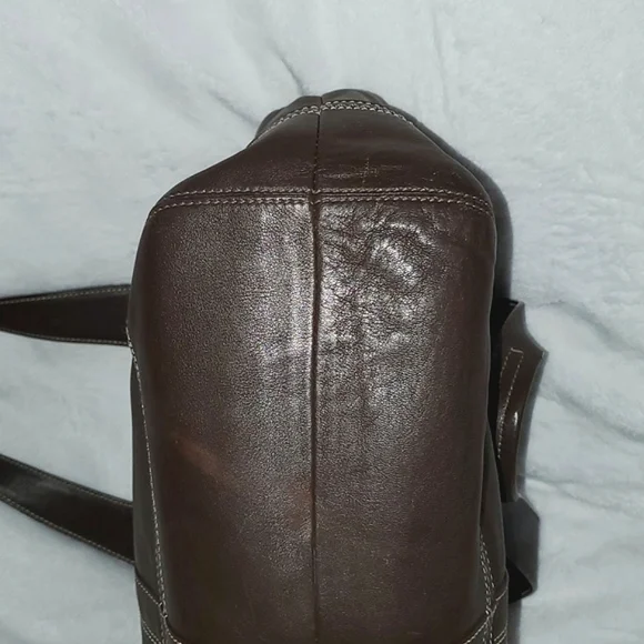 Coach Soho Brown Leather Shoulder Bag - Picture 11 of 16
